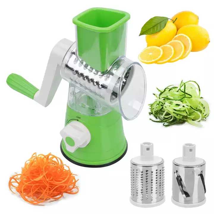 Vegetable chopper slicer and Table Top Drum Shredder
